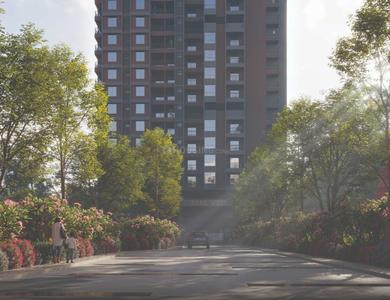 Image of 1414 Sq.ft 3 BHK Apartment / Flat for sale in Park West, Kiwale, Pune for Rs. 8300000