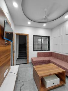Hall Image of 550 Sq.ft 1 BHK Builder Floor for rent in Mahalakshmi Nagar Indore for Rs. 19000