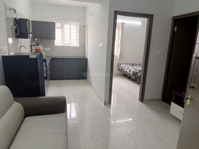 Hall Image of 750 Sq.ft 1 BHK Apartment / Flat for rent in Kadubeesanahalli Bengaluru for Rs. 28000