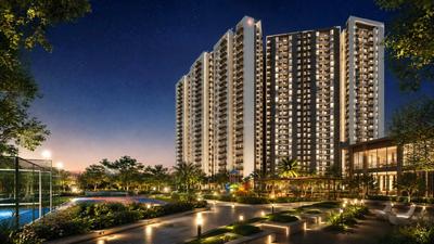 Image of 1405 Sq.ft 3 BHK Apartment / Flat for sale in Moshi, Pune for Rs. 8700000
