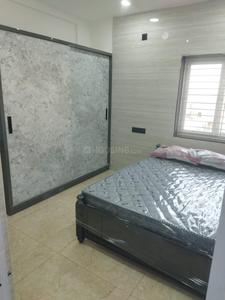 Bedroom Image of 550 Sq.ft 1 BHK Builder Floor for rent in Financial District Hyderabad for Rs. 25000