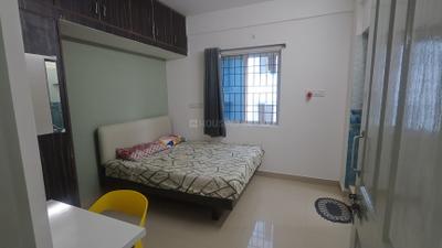 Bedroom Image of 1050 Sq.ft 2 BHK Apartment / Flat for rent in Marathahalli Bengaluru for Rs. 39500