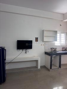 Kitchen Image of 500 Sq.ft 1 BHK Apartment / Flat for rent in Madhapur Hyderabad for Rs. 25000