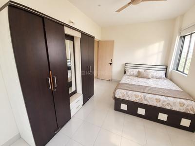 Bedroom Image of 874 Sq.ft 2 BHK Apartment / Flat for rent in Tyagi Durvankur Society, Kharadi Pune for Rs. 30000