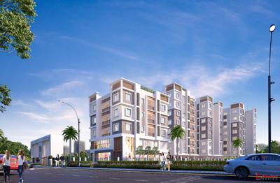 Image of 984 Sq.ft 2 BHK Apartment / Flat for sale in AS Sarvayoni Paradise, Sonarpur, Kolkata for Rs. 4428000