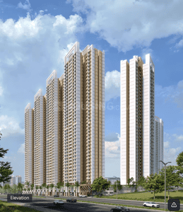 Image of 810 Sq.ft 2 BHK Apartment / Flat for sale in Raunak Maximum City, Kasarvadavali, Thane for Rs. 8231000