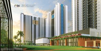 Image of 802 Sq.ft 3 BHK Apartment / Flat for sale in Merlin Rise, Rajarhat, Kolkata for Rs. 10500000