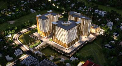 Image of 1360 Sq.ft 2 BHK Apartment / Flat for sale in Kirthi Palmville Phase II, Adi-udupi, Udupi for Rs. 8800000