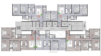 Image of 1875 Sq.ft 3 BHK Apartment / Flat for sale in Nerul, Navi Mumbai for Rs. 27000000