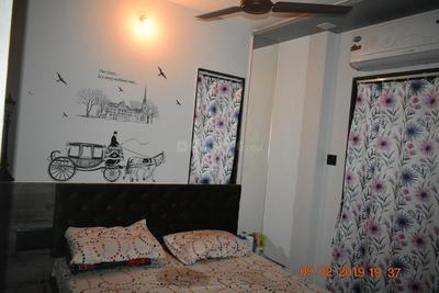 Bedroom Image of 1200 Sq.ft 2 BHK Apartment / Flat for rent in Shiv Shubham Pearl, Palanpur Surat for Rs. 26000