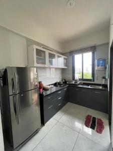Kitchen Image of 1760 Sq.ft 3 BHK Apartment / Flat for rent in Bhavya Devanshi Prime, Raysan Gandhinagar for Rs. 24000