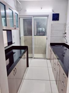 Kitchen Image of 850 Sq.ft 2 BHK Apartment / Flat for rent in Vilas Yashwin Orizzonte, Chokhi Dhani Pune for Rs. 40000
