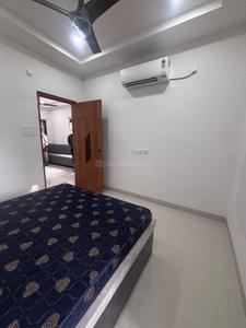 Bedroom Image of 700 Sq.ft 1 BHK Apartment / Flat for rent in Gachibowli Hyderabad for Rs. 32000
