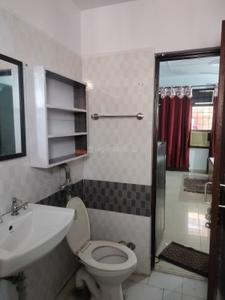 Bathroom Image of 560 Sq.ft 1 RK Apartment / Flat for rent in Sector 63 Mohali for Rs. 16000