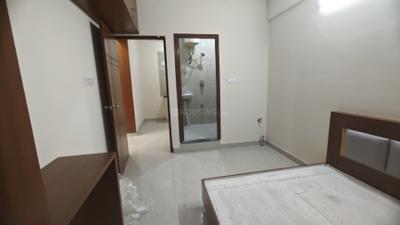 Bedroom Image of 555 Sq.ft 1 BHK Builder Floor for rent in Singasandra Bengaluru for Rs. 26000