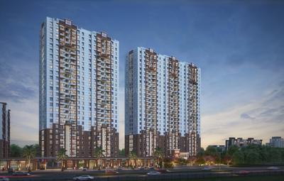 Image of 1007 Sq.ft 2 BHK Apartment / Flat for sale in Nyati Esteban II, Undri, Pune for Rs. 7200000