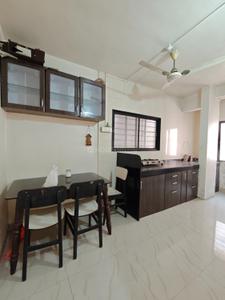 Kitchen Image of 600 Sq.ft 1 BHK Apartment / Flat for rent in Dhayari Pune for Rs. 12500