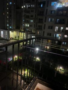 Balcony Image of 580 Sq.ft 1 RK Studio for rent in L And T Raintree Boulevard, Sahakara Nagar Bengaluru for Rs. 45000