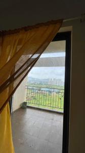 Balcony Image of 1100 Sq.ft 2 BHK Apartment / Flat for rent in Joyville Vyomora Phase 1, Maan Pune for Rs. 27000