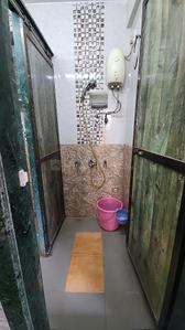 Bathroom Image of 300 Sq.ft 1 RK Apartment / Flat for rent in Grit Residency, Chedda Nagar Mumbai for Rs. 28000