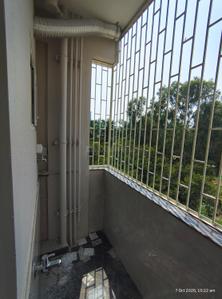 Balcony Image of 1450 Sq.ft 3 BHK Apartment / Flat for rent in R.K. Hegde Nagar Bengaluru for Rs. 40000
