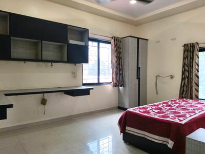 Bedroom Image of 1435 Sq.ft 4 BHK Apartment / Flat for rent in Nigdi Pune for Rs. 60000