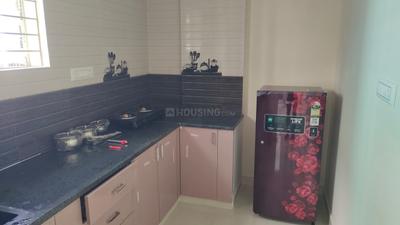 Kitchen Image of 600 Sq.ft 1 BHK Independent House for rent in Mahadevapura Bengaluru for Rs. 25000