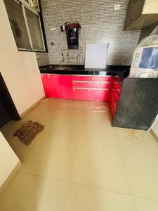 Kitchen Image of 600 Sq.ft 1 BHK Apartment / Flat for rent in Gagan Micasaa, Wagholi Pune for Rs. 15500