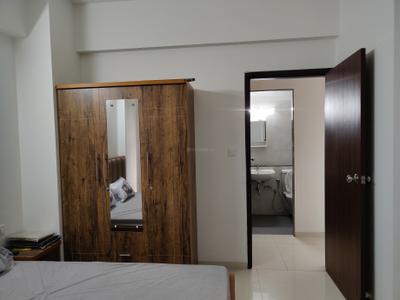 Bedroom Image of 1214 Sq.ft 2 BHK Apartment / Flat for rent in Shantigram Ahmedabad for Rs. 41000