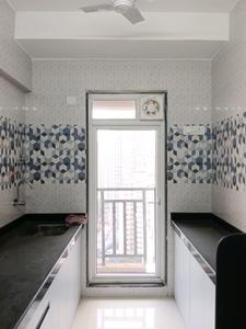 Kitchen Image of 500 Sq.ft 1 BHK Apartment / Flat for rent in Raunak Bliss Phase A A3, Kasarvadavali Thane for Rs. 26000