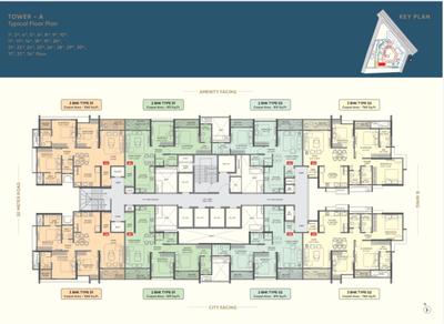 Image of 1631 Sq.ft 3 BHK Apartment / Flat for sale in Yashada EVO, Punawale, Pune for Rs. 13000000