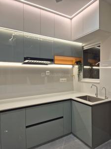 Kitchen Image of 1400 Sq.ft 2.5 BHK Apartment / Flat for rent in The Tamarind, Neknampur Hyderabad for Rs. 50000