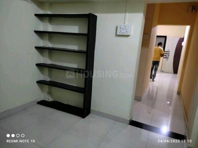 Bedroom Image of 370 Sq.ft 1 RK Apartment / Flat for rent in Thergaon Pune for Rs. 12000