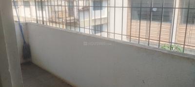 Balcony Image of 600 Sq.ft 1 BHK Apartment / Flat for rent in Kothrud Pune for Rs. 18000