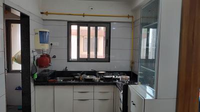 Kitchen Image of 1200 Sq.ft 2 BHK Apartment / Flat for sale in Sundaram Residency, Palanpur Surat for Rs. 4500000