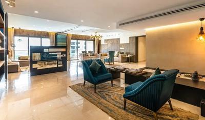 Hall Image of 6028 Sq.ft 5 BHK Apartment / Flat for sale in Sunteck Signia Isles, Bandra East Mumbai for Rs. 250000000