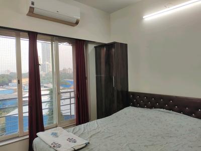 Bedroom Image of 550 Sq.ft 1 BHK Apartment / Flat for sale in Gurukrupa Marina Enclave, Malad West Mumbai for Rs. 11500000