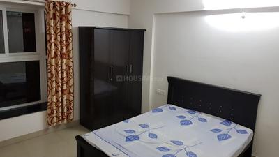 Bedroom Image of 1320 Sq.ft 3 BHK Apartment / Flat for rent in Ramky One Kosmos , Nallagandla Hyderabad for Rs. 50000