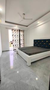 Bedroom Image of 1350 Sq.ft 3 BHK Builder Floor for rent in Sangam Apartment, Mahavir Enclave New Delhi for Rs. 35000
