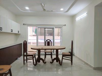 Dining Area Image of 1250 Sq.ft 2 BHK Apartment / Flat for rent in Kondapur Hyderabad for Rs. 42000