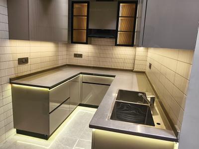 Kitchen Image of 1000 Sq.ft 2 BHK Builder Floor for sale in Lajpat Nagar New Delhi for Rs. 27500000