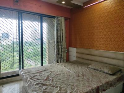 Bedroom Image of 1045 Sq.ft 2 BHK Apartment / Flat for sale in Tharwani Riviera, Kharghar Navi Mumbai for Rs. 12500000