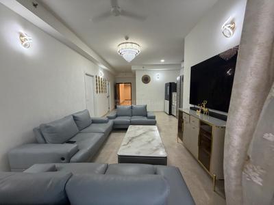 Living Room Image of 2300 Sq.ft 3.5 BHK Apartment / Flat for rent in DLF One Midtown, Karampura New Delhi for Rs. 99900
