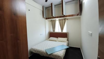 Bedroom Image of 900 Sq.ft 2 BHK Builder Floor for rent in Mahadevapura Bengaluru for Rs. 37000