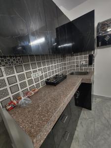 Kitchen Image of 360 Sq.ft 1 RK Builder Floor for rent in Nawada New Delhi for Rs. 12000