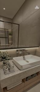 Bathroom Image of 1016 Sq.ft 2 BHK Apartment / Flat for sale in Hrub Bayline Residences, Mahim Mumbai for Rs. 34500000