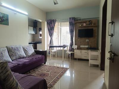 Hall Image of 694 Sq.ft 1 BHK Apartment / Flat for rent in Alliance Nisarg, Wakad Pune for Rs. 30000