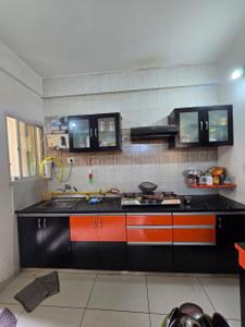 Kitchen Image of 1260 Sq.ft 2 BHK Apartment / Flat for sale in Khodiyar Nagar Vadodara for Rs. 4700000