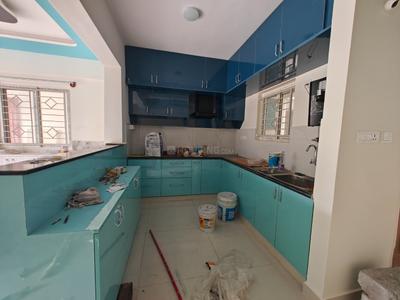 Kitchen Image of 1500 Sq.ft 3 BHK Apartment / Flat for rent in Kodigehalli Bengaluru for Rs. 45000