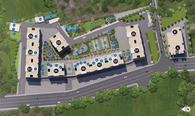Image of 1657 Sq.ft 3 BHK Apartment / Flat for sale in Nyati Equinox, Bavdhan, Pune for Rs. 16200000